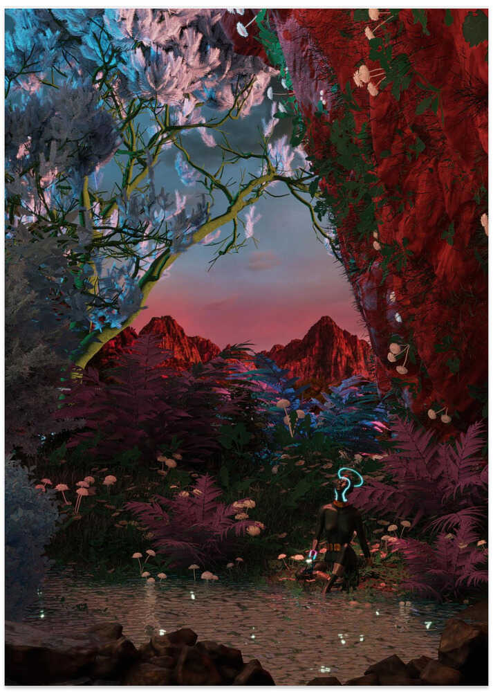 Still Life Fishing Pond - Art Print by CosmoZach