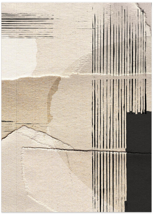 Paper Abstract - Art Print by Dan Hobday