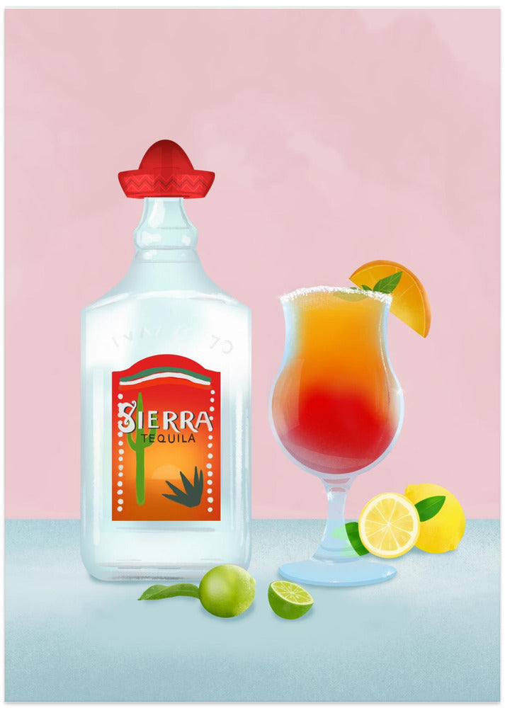 Tequila - Art Print by Petra Lizde