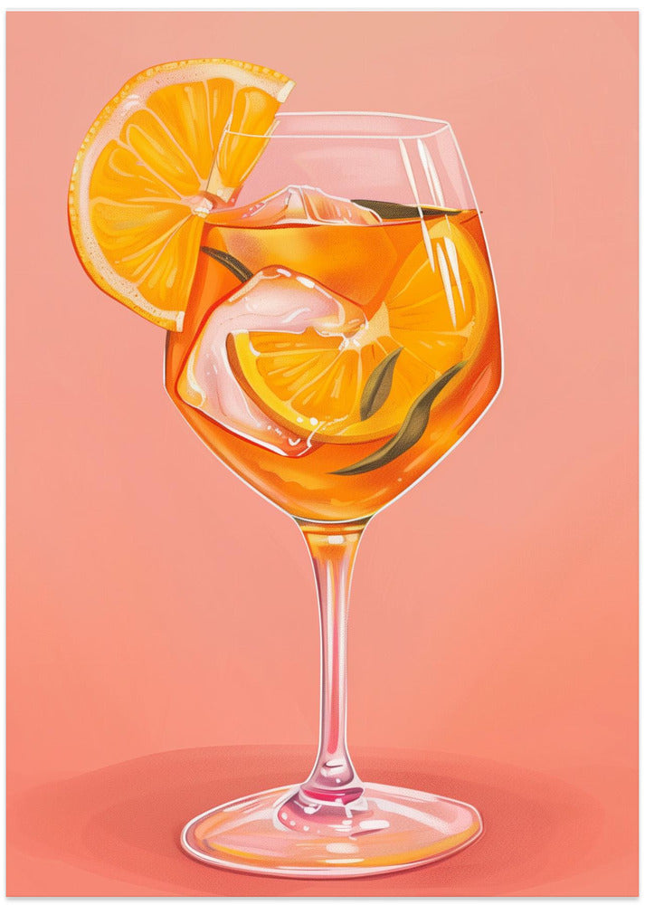 Aperol Spritz - Jolly and Dash - Art Print by Jolly and Dash