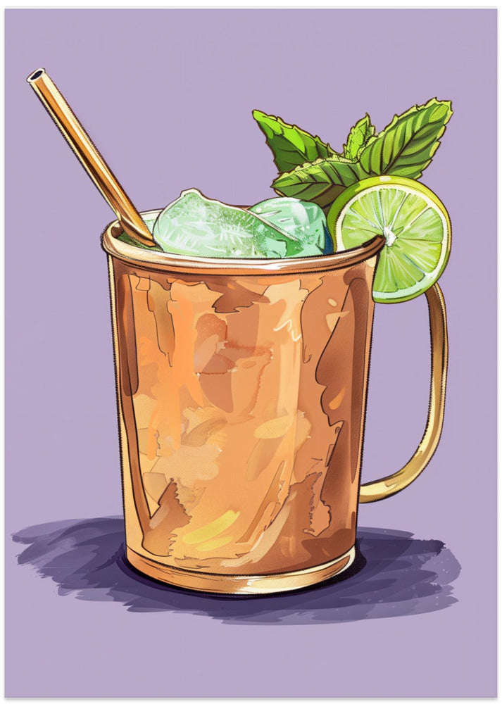 Moscow Mule - Jolly and Dash - Art Print by Jolly and Dash