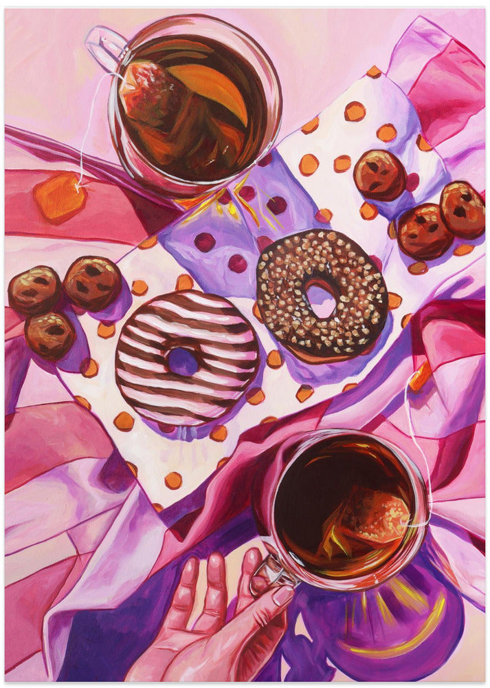 A Cup of Warmth - Art Print by Anna Zdanowicz