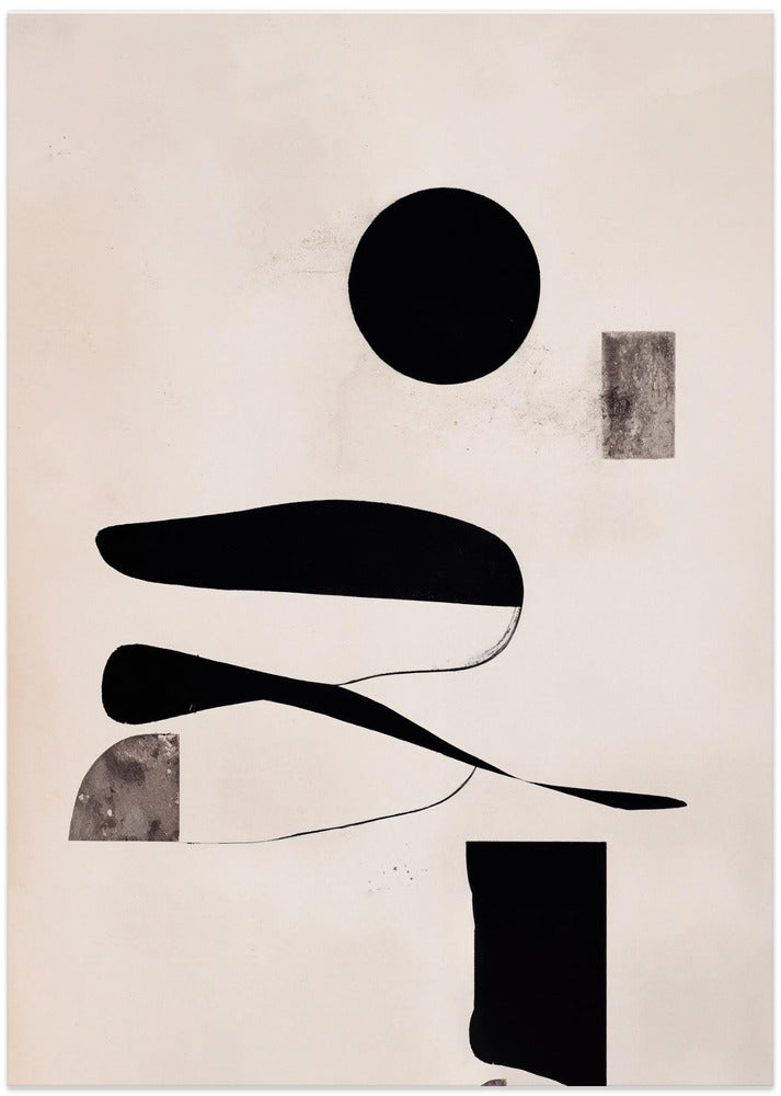 Geometric Harmony - Art Print by THE MIUUS STUDIO