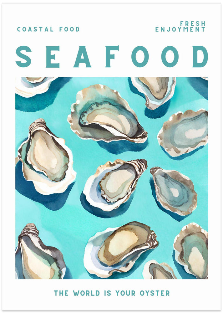 Seafood - Art Print by Ohkimiko