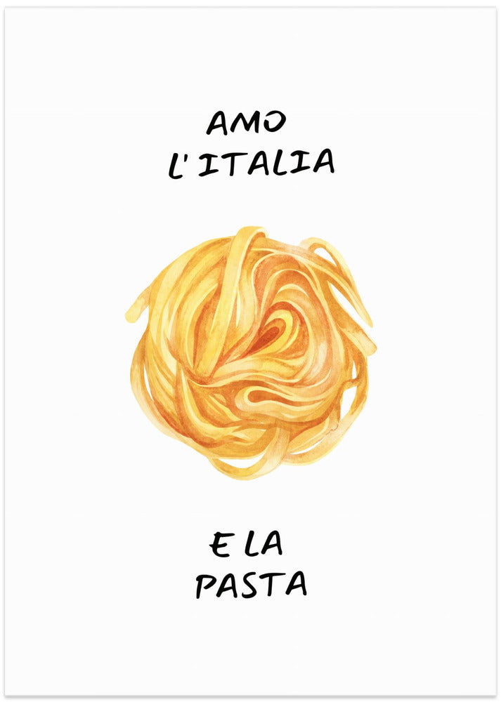 Amo l´italia - Art Print by Ohkimiko