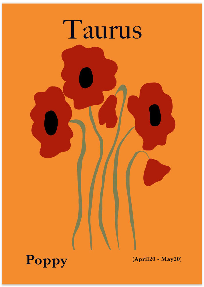 Taurus Poopy - Art Print by Miho Art Studio