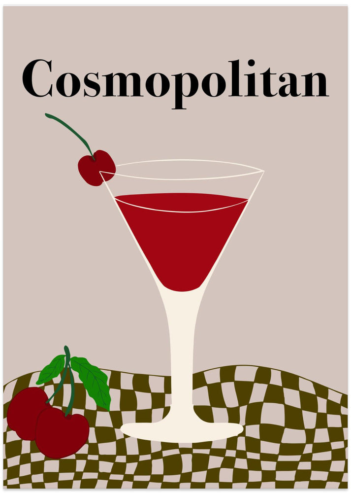 Cosmopolitan - Art Print by Miho Art Studio