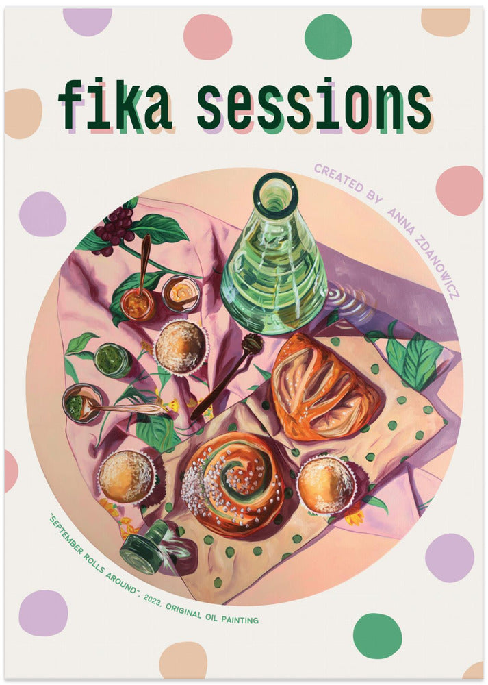 September Rolls Around - Art Print by Anna Zdanowicz