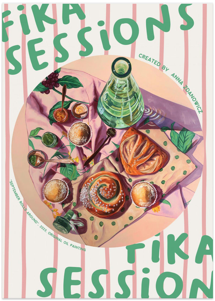 September Rolls Around - Art Print by Anna Zdanowicz