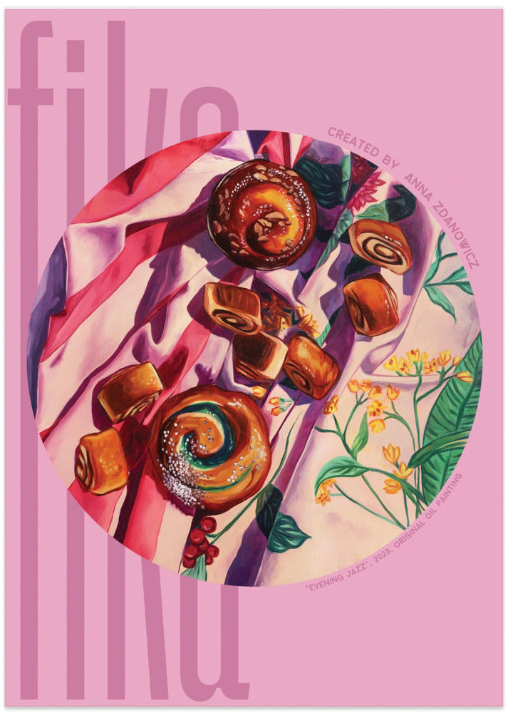 Evening Jazz - Art Print by Anna Zdanowicz