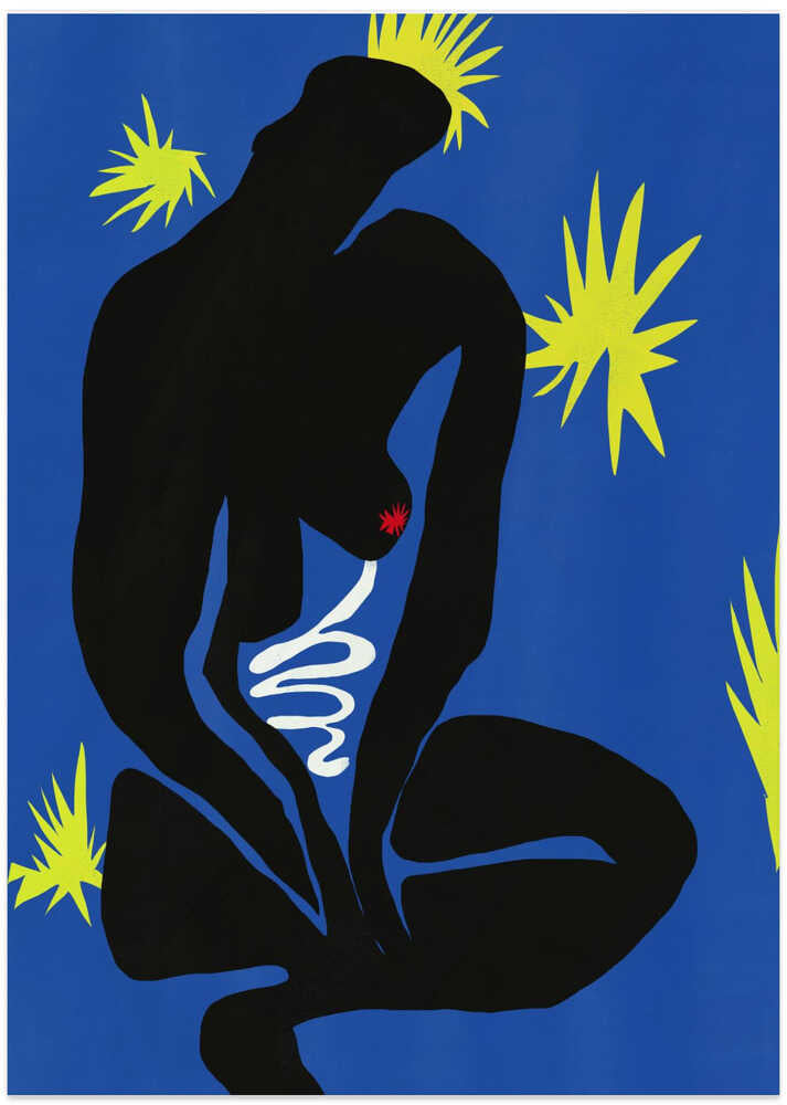 silhouette of a figure - Art Print by Little Dean