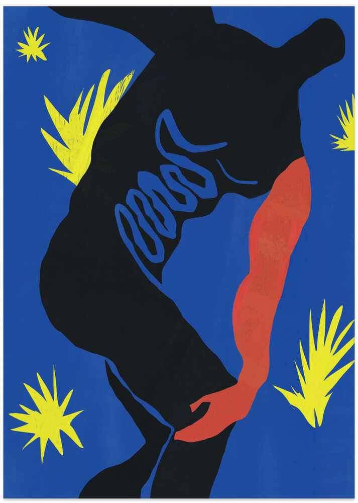 Dynamic Silhouette - Art Print by Little Dean