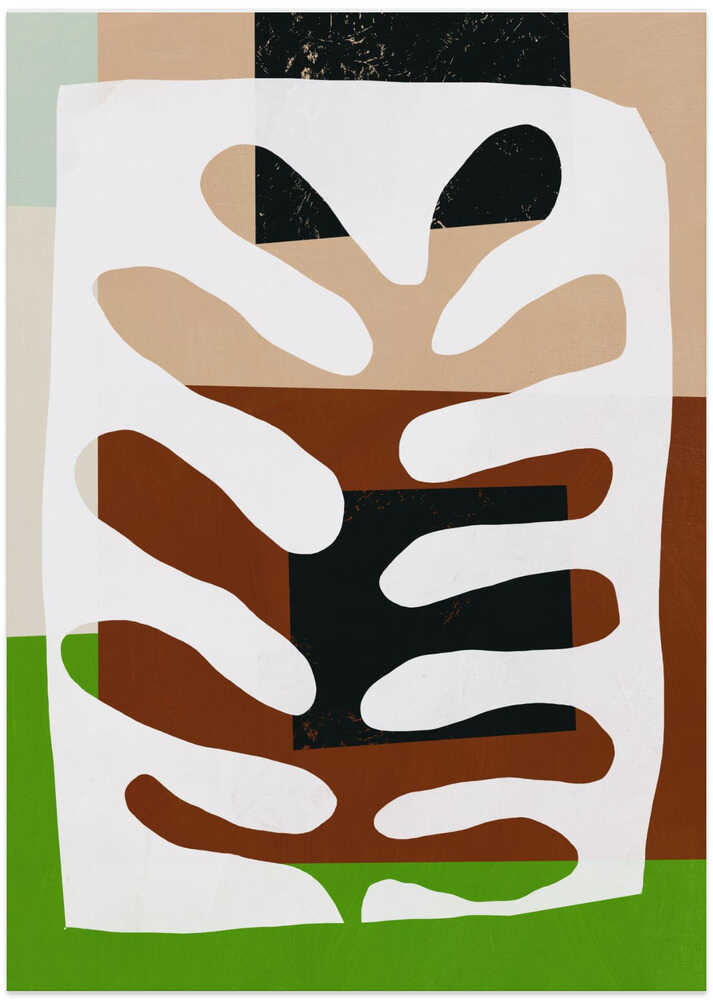 Geometric Harmony - Art Print by Little Dean