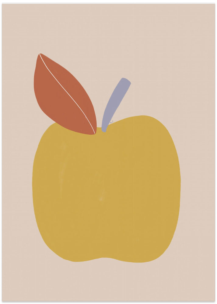 Apple - Art Print by Menina Lisboa