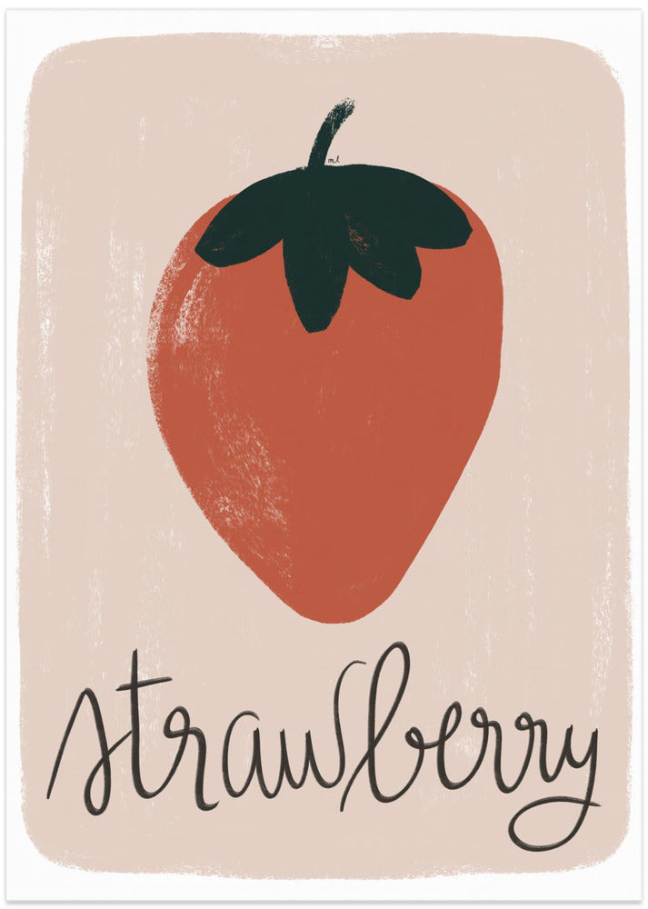 Strawberry - Art Print by Menina Lisboa