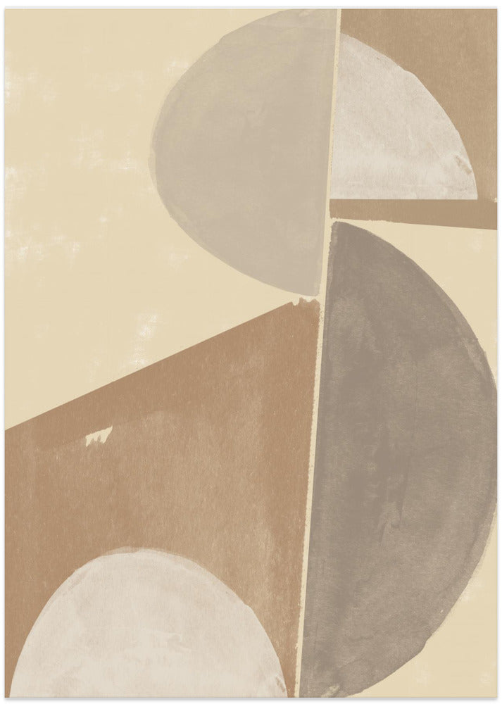 Geometric Harmony - Art Print by THE MIUUS STUDIO