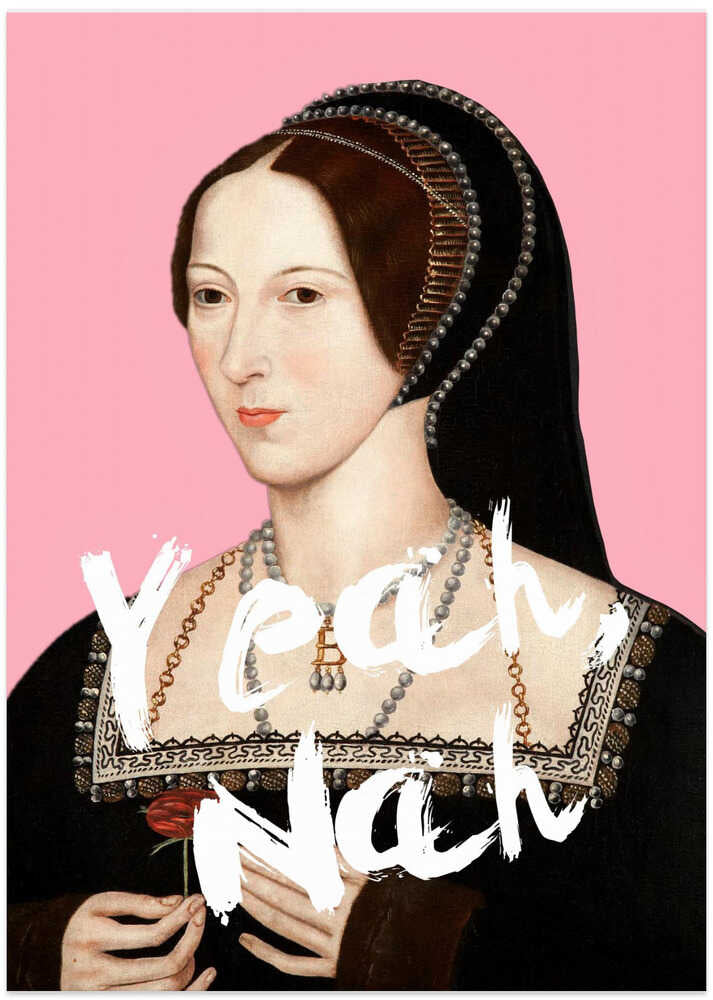 Anneboleynyeahnah Ratioiso - Art Print by Talitha McQueen