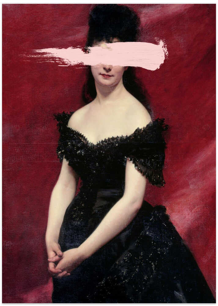 Blackdress3 Ratio2x3 - Art Print by Talitha McQueen