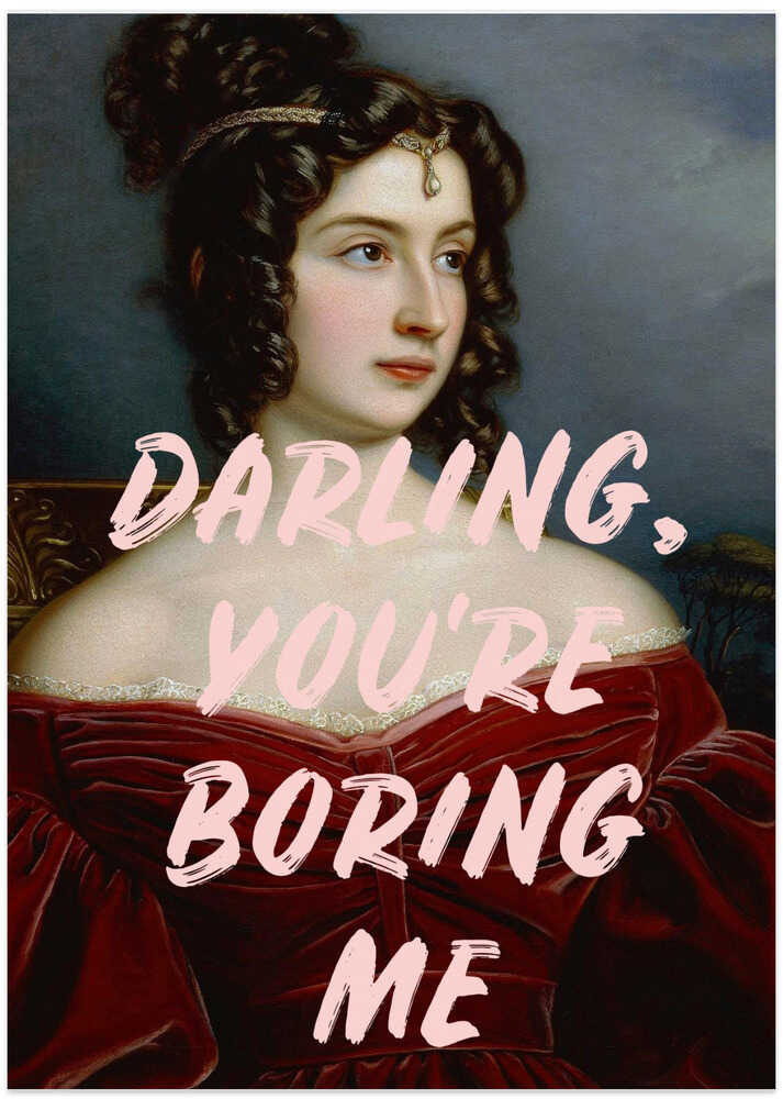 Boringme Ratioiso - Art Print by Talitha McQueen