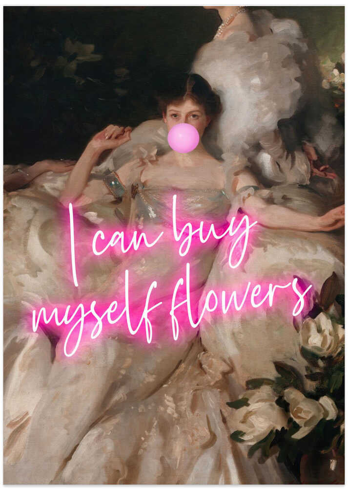 Buymyselfflowers6 Ratioiso - Art Print by Talitha McQueen