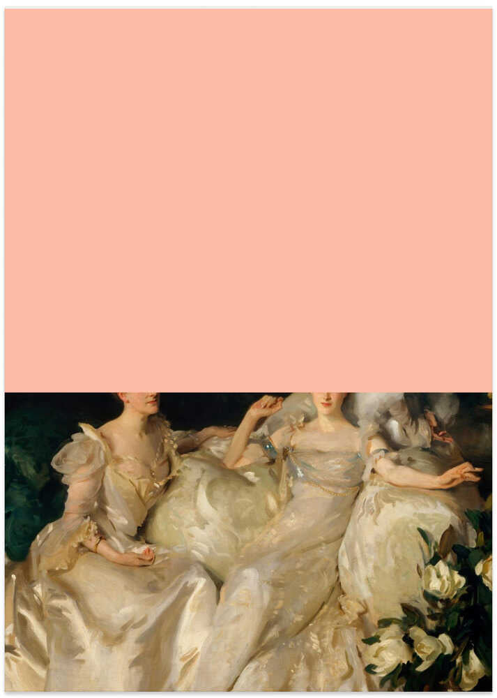Ladiescoral Ratio2x3 - Art Print by Talitha McQueen