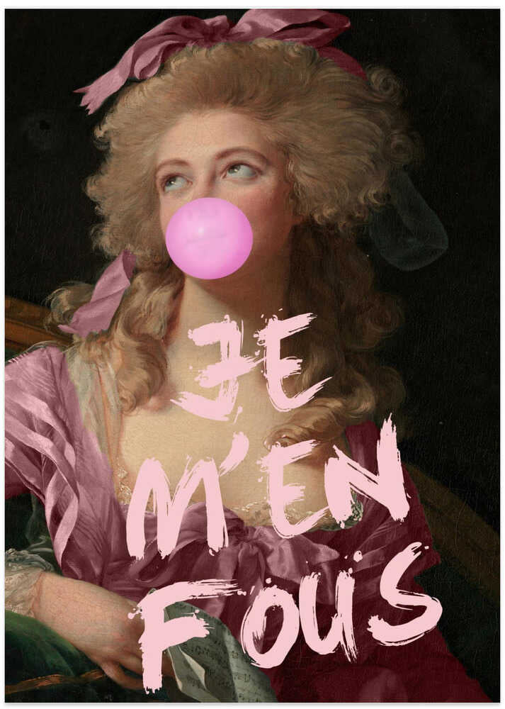 Jemenfouspink Ratio2x3 - Art Print by Talitha McQueen