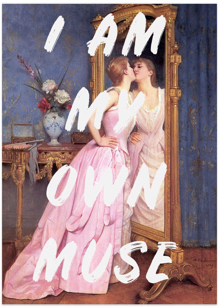 Iammyownmuse Ratio2x3 - Art Print by Talitha McQueen