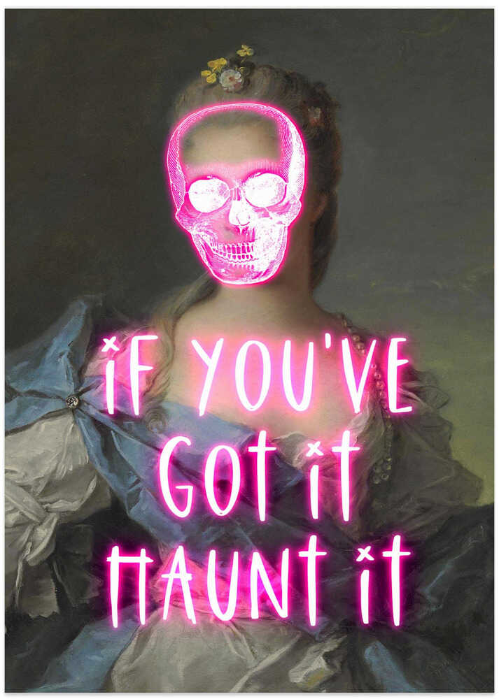 Hauntit Ratioiso - Art Print by Talitha McQueen