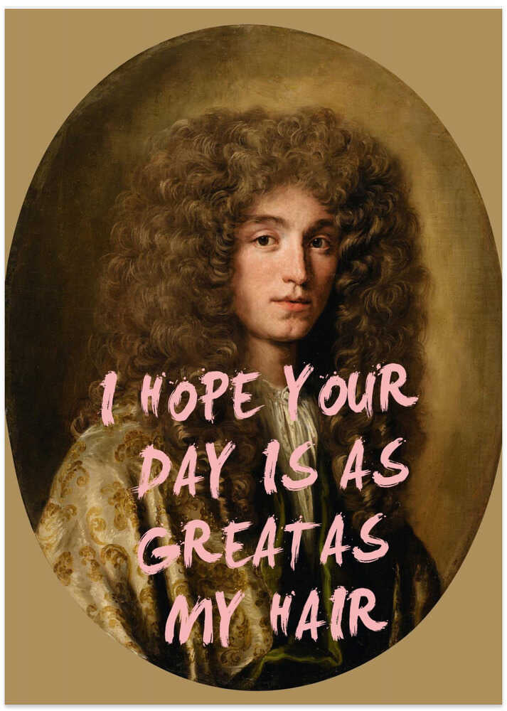 Greathair Ratio2x3 - Art Print by Talitha McQueen