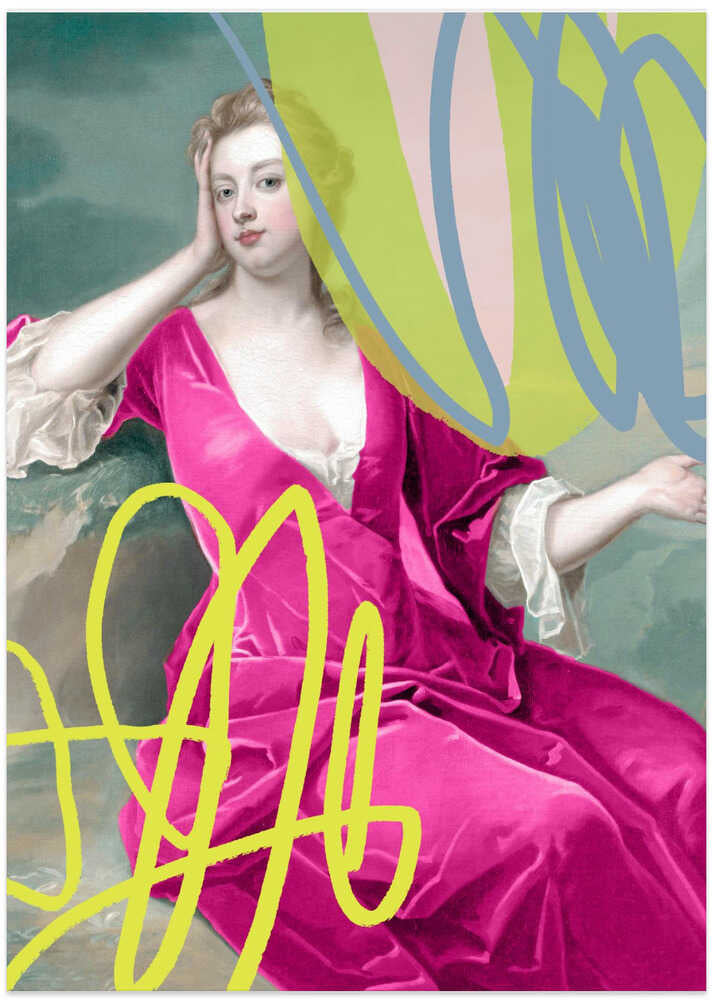 Abstractduchess - Art Print by Talitha McQueen