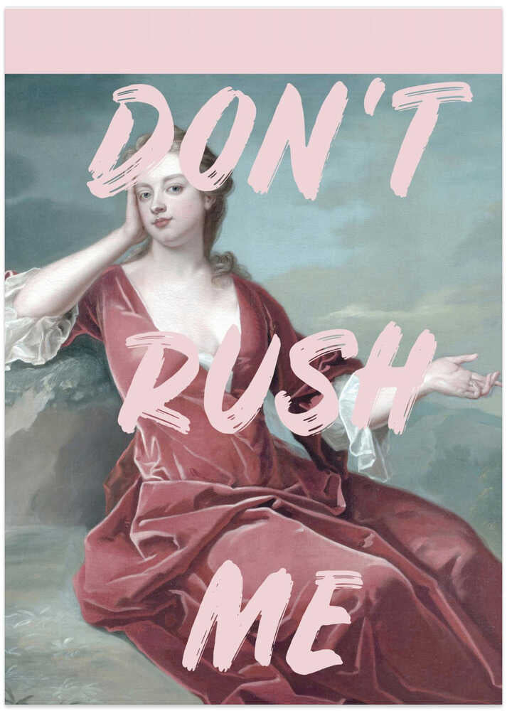 Dontrushme7090 - Art Print by Talitha McQueen