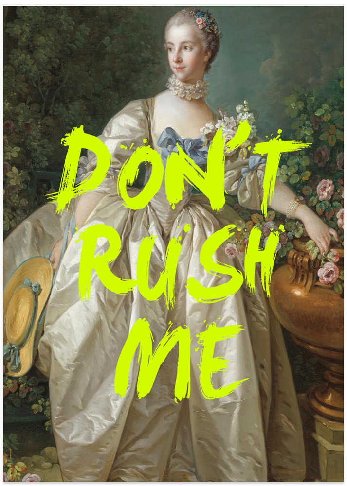 Dontrushmeneon5 Ratio2x3 - Art Print by Talitha McQueen