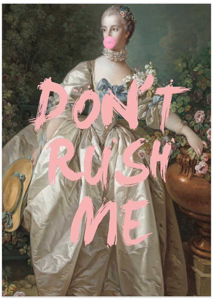 Dontrushme12 Ratio2x3 - Art Print by Talitha McQueen