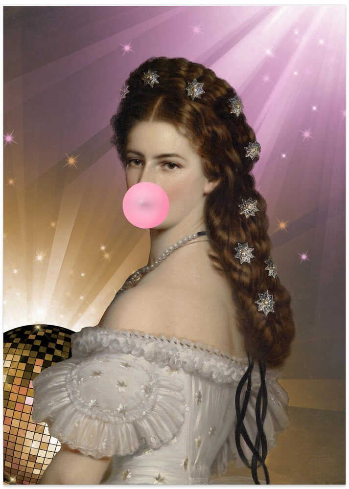 Sisidisco2 Ratioiso - Art Print by Talitha McQueen