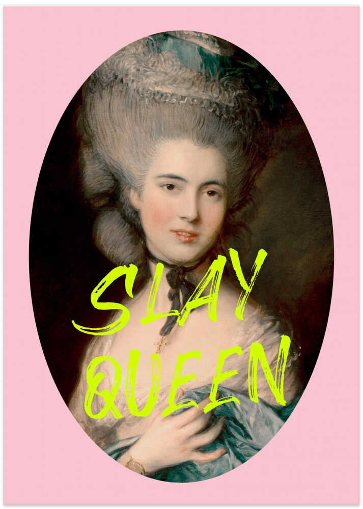 Slayqueen5 Ratioiso - Art Print by Talitha McQueen
