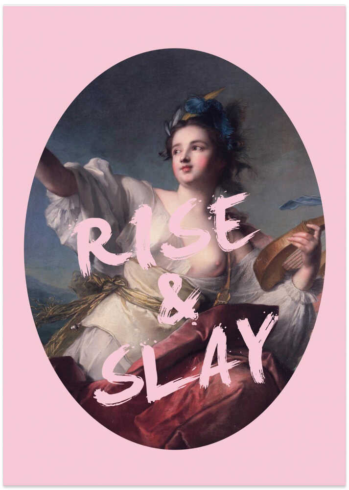 Slay Ratioiso - Art Print by Talitha McQueen
