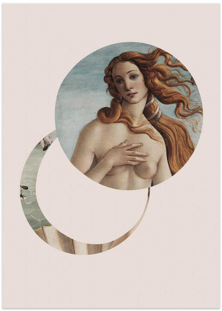 Abstractvenus Ratioiso - Art Print by Talitha McQueen