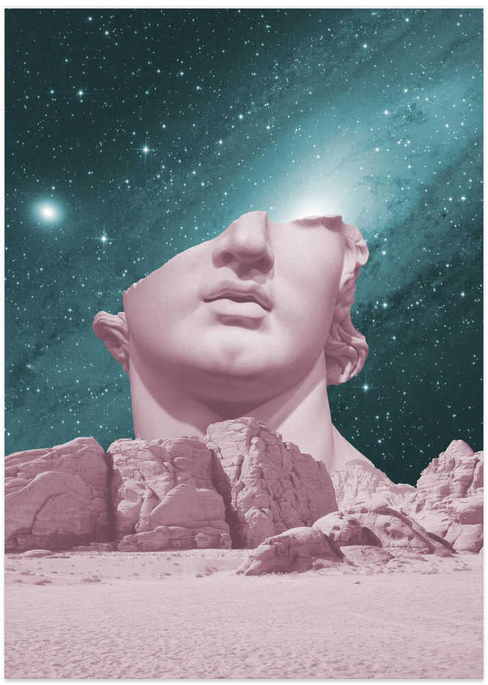 Spacedavid Ratioiso - Art Print by Talitha McQueen