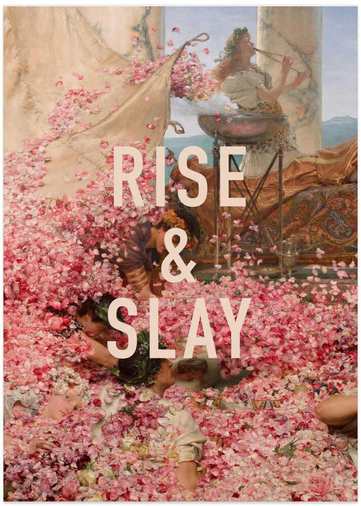 Riseandslay4 Ratioiso - Art Print by Talitha McQueen