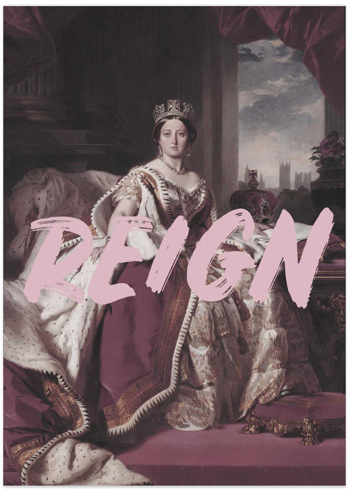 Queenvictoriareign Ratioiso - Art Print by Talitha McQueen