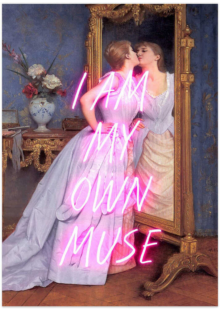 Neonmuse Ratioiso - Art Print by Talitha McQueen