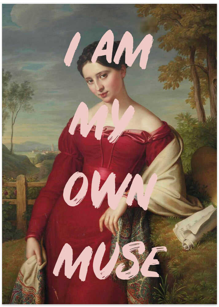 Myownmuse Ratioiso - Art Print by Talitha McQueen