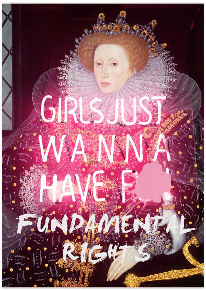 Fundamentalrights Ratioiso - Art Print by Talitha McQueen
