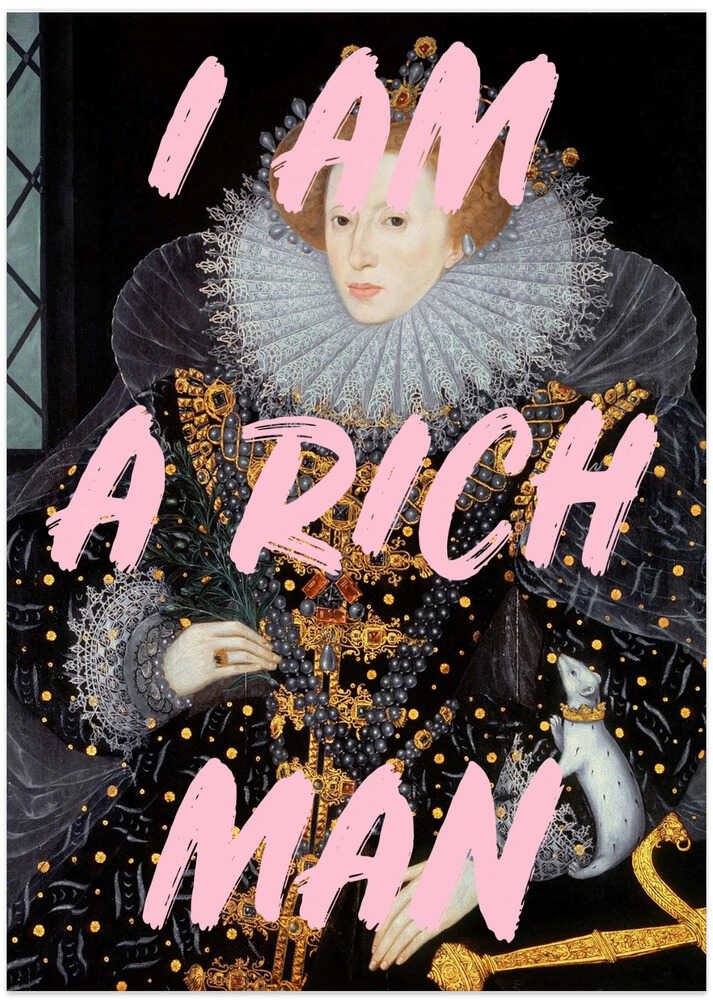 Queenelizabethrichman2 Ratioiso - Art Print by Talitha McQueen