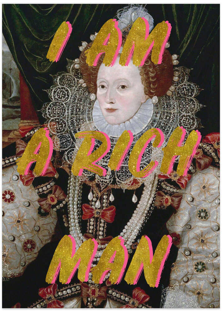 Queenelizabethrichman - Art Print by Talitha McQueen
