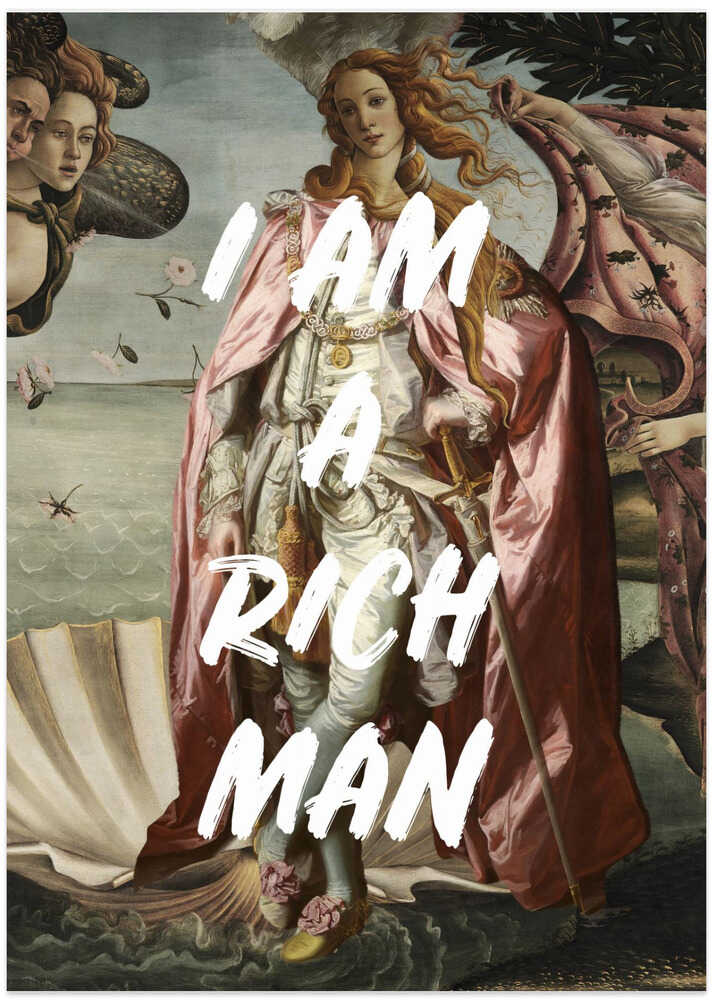 Venusrichman8wt - Art Print by Talitha McQueen