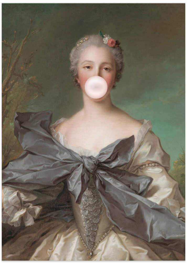 Bubblegum5 Ratioiso - Art Print by Talitha McQueen
