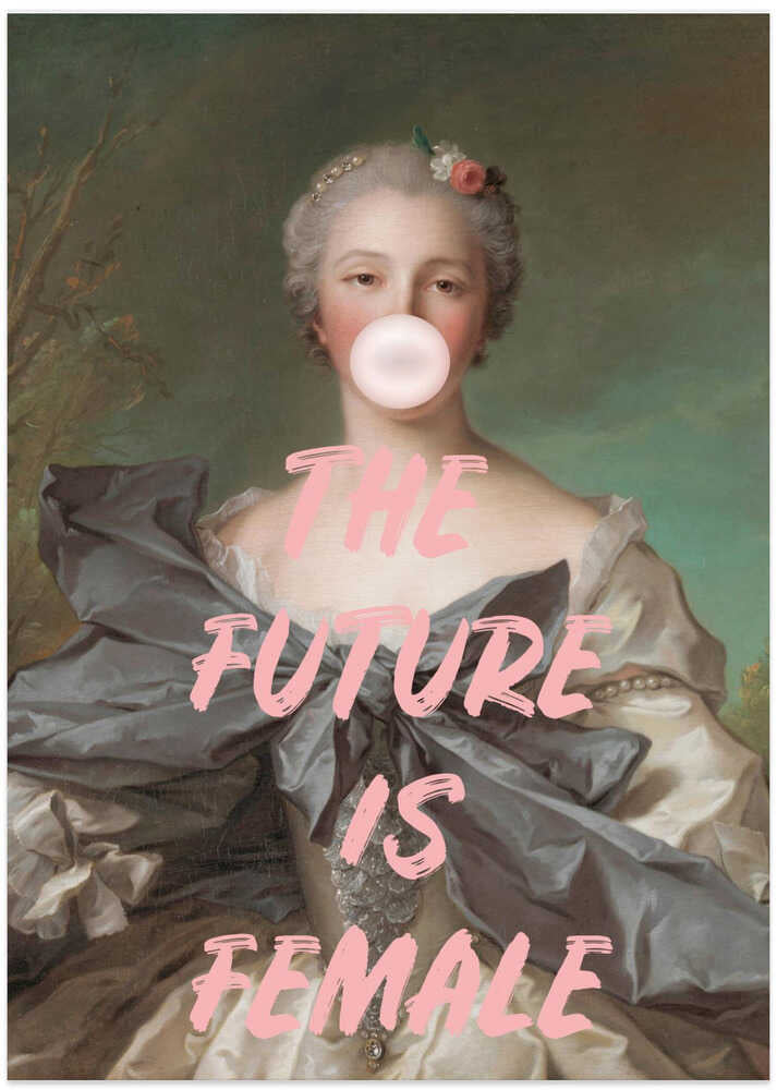 Femalefuture5 Ratioiso - Art Print by Talitha McQueen