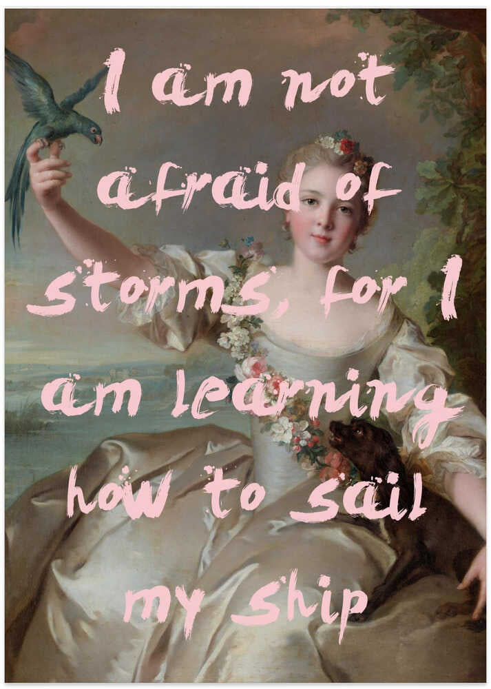 Sailmyship Ratioiso - Art Print by Talitha McQueen