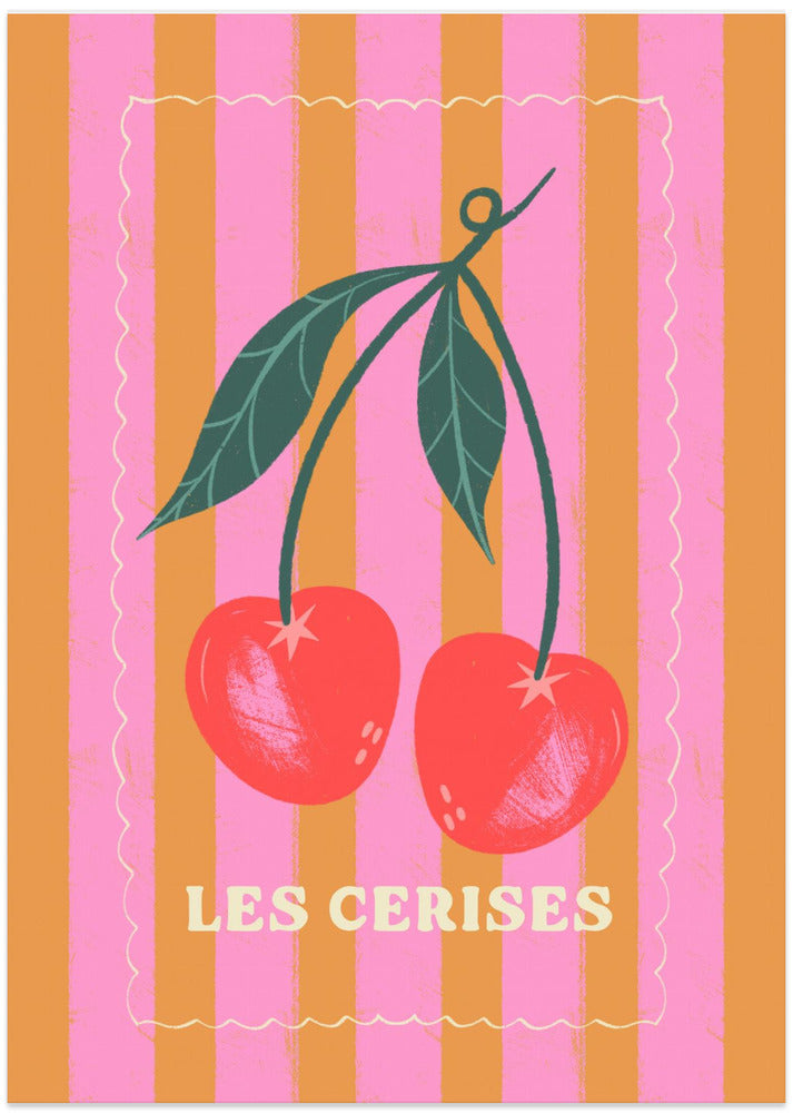 Les Cerises - Art Print by Melissa Donne